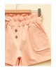 Beli Lastikli Basic Kız Çocuk Şort