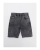LCW Kids Beli Lastikli Erkek Çocuk Jean Şort