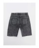 LCW Kids Beli Lastikli Erkek Çocuk Jean Şort