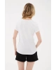 Kadın T-shirt Beyaz 23y0687k1