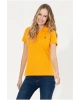 Kadın Sarı Basic T-shirt