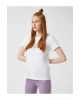 2sal10210ık Ekru T-shirt