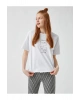 2sal10228ık Ekru T-shirt