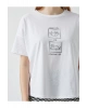 2sal10228ık Ekru T-shirt
