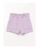 Beli Lastikli Basic Kız Bebek Şort