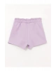 Beli Lastikli Basic Kız Bebek Şort
