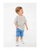 LCW baby Beli Lastikli Erkek Bebek Şort