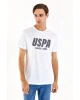 U.S.POLO Erkek Regular Fit Bisiklet Yaka Yeşil Tişört