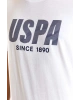 U.S.POLO Erkek Regular Fit Bisiklet Yaka Yeşil Tişört