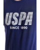 U.S.POLO Erkek Regular Fit Bisiklet Yaka Yeşil Tişört