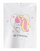 LCW baby Bisiklet Yaka Uzun Kol Baskılı Pamuklu Kız Bebek Tişört
