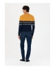 U.S. Polo Assn. Normal Bel Normal Paça Straight Mavi Erkek Denim Pantolon VIVIEN-U