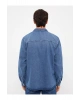 Regular Fit Uzun Kollu Erkek Jean Gömlek