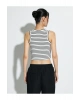 Crop Atlet Halter Yaka Fitilli