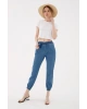 Pamuklu Cepli Normal Bel Jogger Jeans Kot Pantolon 23y0708k1