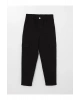 Beli Lastikli Basic Gabardin Kız Çocuk Pantolon