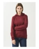 Kapüşon Yaka Baskılı Kırmızı Kadın Sweatshırt Gızmo-sk022