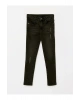 LCW Kids Siyah Rodeo Basic Kız Çocuk Jean Pantolon