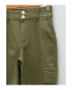 Beli Lastikli Gabardin Kız Çocuk Kargo Pantolon S23231z4 - Rqm