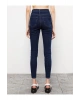 LCW Jeans Yüksek Bel Süper Skinny Fit Cep Detaylı Kadın Rodeo Jean Pantolon