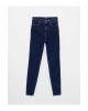 LCW Jeans Yüksek Bel Süper Skinny Fit Cep Detaylı Kadın Rodeo Jean Pantolon