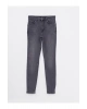 LCW Jeans Normal Bel Skinny Fit Kadın Jean Pantolon
