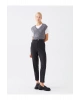 Kadın Standart Fit Düz Pantolon