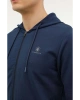 M-sn72 Basıc Full Zıp Hoo Fermuarlı Erkek Kapüşonlu Sweatshirt