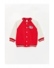 Bisiklet Yaka Uzun Kollu Baskılı Erkek Bebek Sweatshirt ve Pantolon 2li Takım