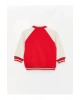Bisiklet Yaka Uzun Kollu Baskılı Erkek Bebek Sweatshirt ve Pantolon 2li Takım