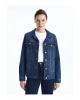Gomlek Yaka Kadin Jean Ceket - W44872z8