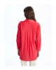 Düz Uzun Kollu Oversize Kadın Gömlek Tunik