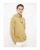 Kapüşonlu Uzun Kollu Baskılı Erkek Sweatshirt