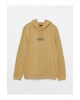 Kapüşonlu Uzun Kollu Baskılı Erkek Sweatshirt