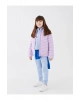Kapüşonlu Basic Kız Çocuk Şişme Mont