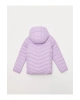 Kapüşonlu Basic Kız Çocuk Şişme Mont