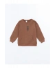 Lw - Bisiklet Yaka Uzun Kollu Baskılı Erkek Bebek Sweatshirt Ve Eşofman Alt 2li Takım