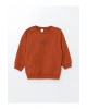Lcw Bisiklet Yaka Uzun Kollu Basic Erkek Bebek Sweatshirt Ve Eşofman Alt 2li
