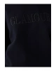 Lw - Bisiklet Yaka Nakışlı Uzun Kollu Oversize Kadın Sweatshirt