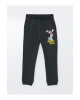 Beli Lastikli Nostaljik Maymun Erkek Bebek Jogger Eşofman Alt