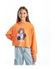 LCW Kids Kapüşonlu Kız Çocuk Sweatshirt