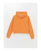 LCW Kids Kapüşonlu Kız Çocuk Sweatshirt