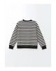 Lcwk Bisiklet Yaka Kız Çocuk Kalın Sweatshirt