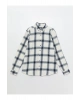 Regular Fit Uzun Kollu Ekose Gabardin Erkek Gömlek