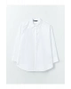 LCW Modest Kendinden Desenli Uzun Kollu Oversize Kadın Gömlek Tunik