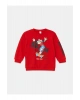 Lcw Kids Kırmızı Bisiklet Yaka Nostaljik Maymun Baskılı Erkek Bebek Sweatshirt
