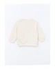 LCW Bisiklet Yaka Uzun Kollu Baskılı Kız Bebek Sweatshirt