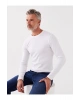 Classic Bisiklet Yaka Uzun Kollu Erkek Sweatshirt