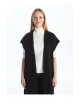 Şal Yaka Düz Kısa Kollu Oversize Kadın Triko Hırka