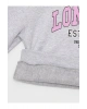 Baskılı Uzun Kollu Kız Çocuk Hoodie